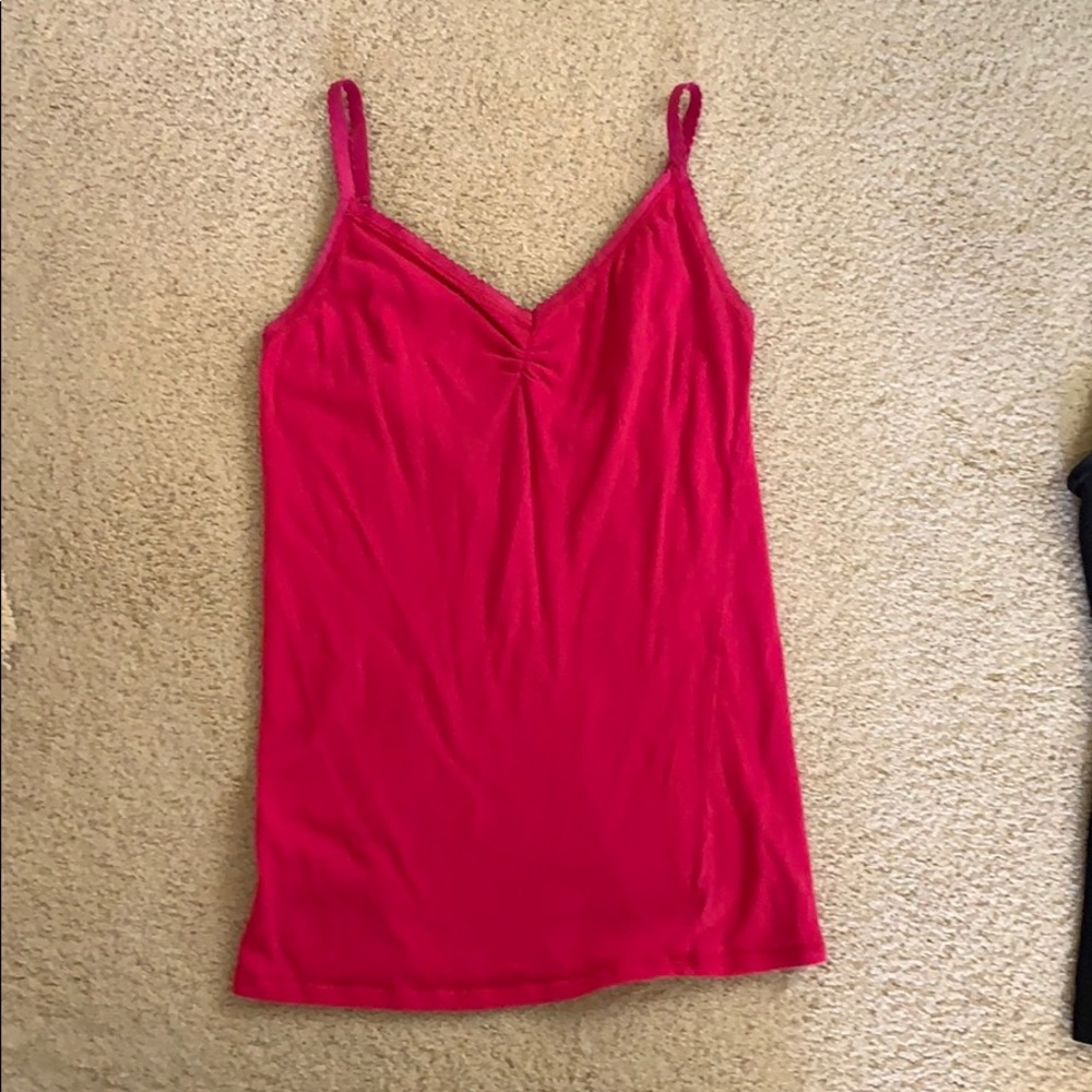 American Eagle pink tank